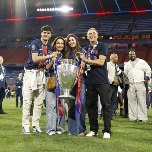 La família de Luis Enrique / Instagram