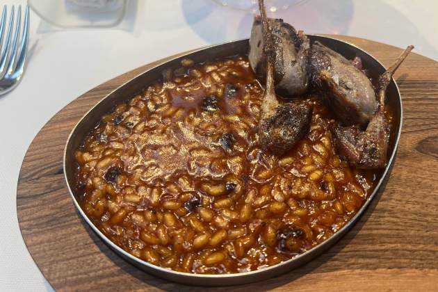 Arròs de tord Cocina Hermanos Torres / Foto: Rosa Molinero Trias