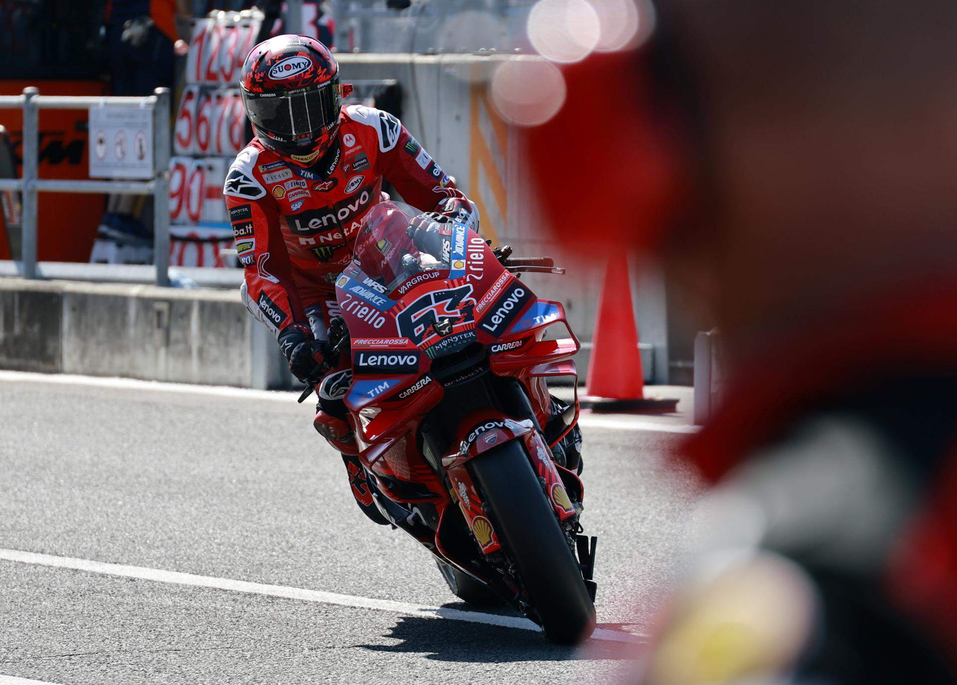 Bagnaia renace en el sprint de Japón y Marc Márquez deja el título de MotoGP visto para sentencia