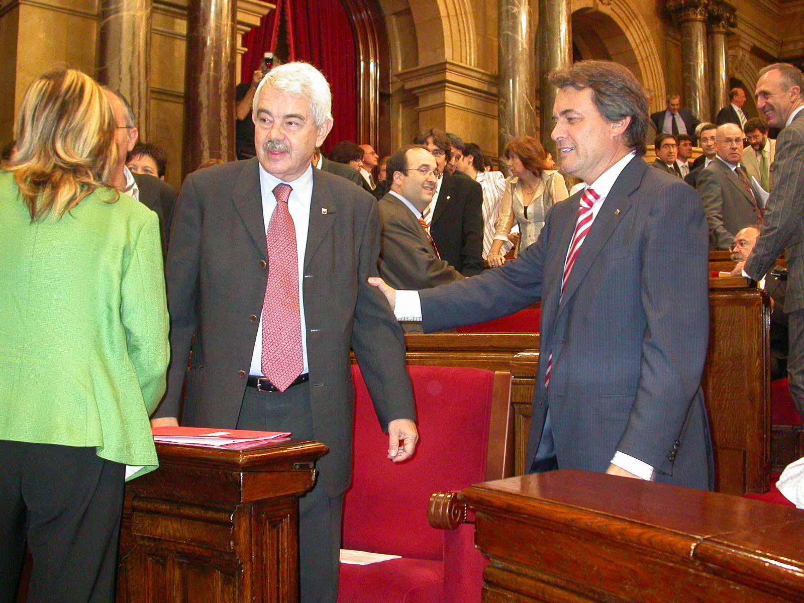 Mas destapa que el PSOE vetó a Pasqual Maragall como interlocutor para negociar el Estatut