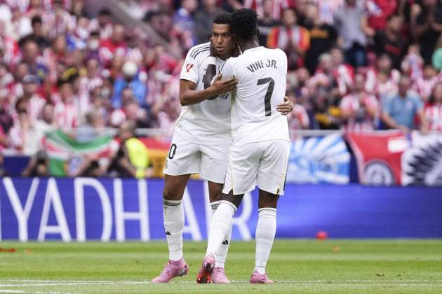 Mbappé Vinicius gol Real Madrid Atlético de Madrid
