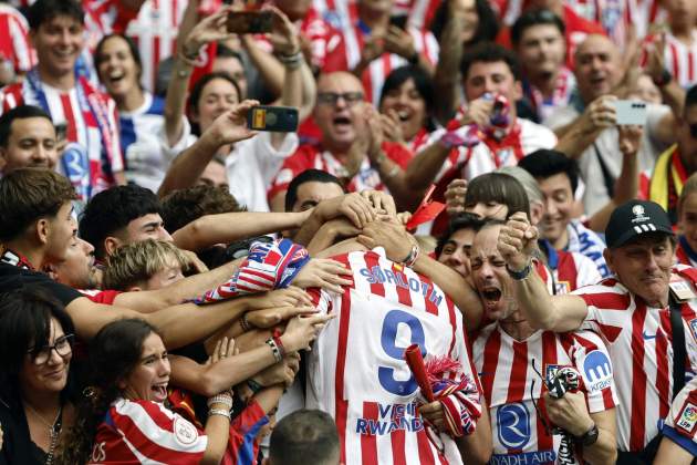 Alexander Sørloth gol Atlético de Madrid