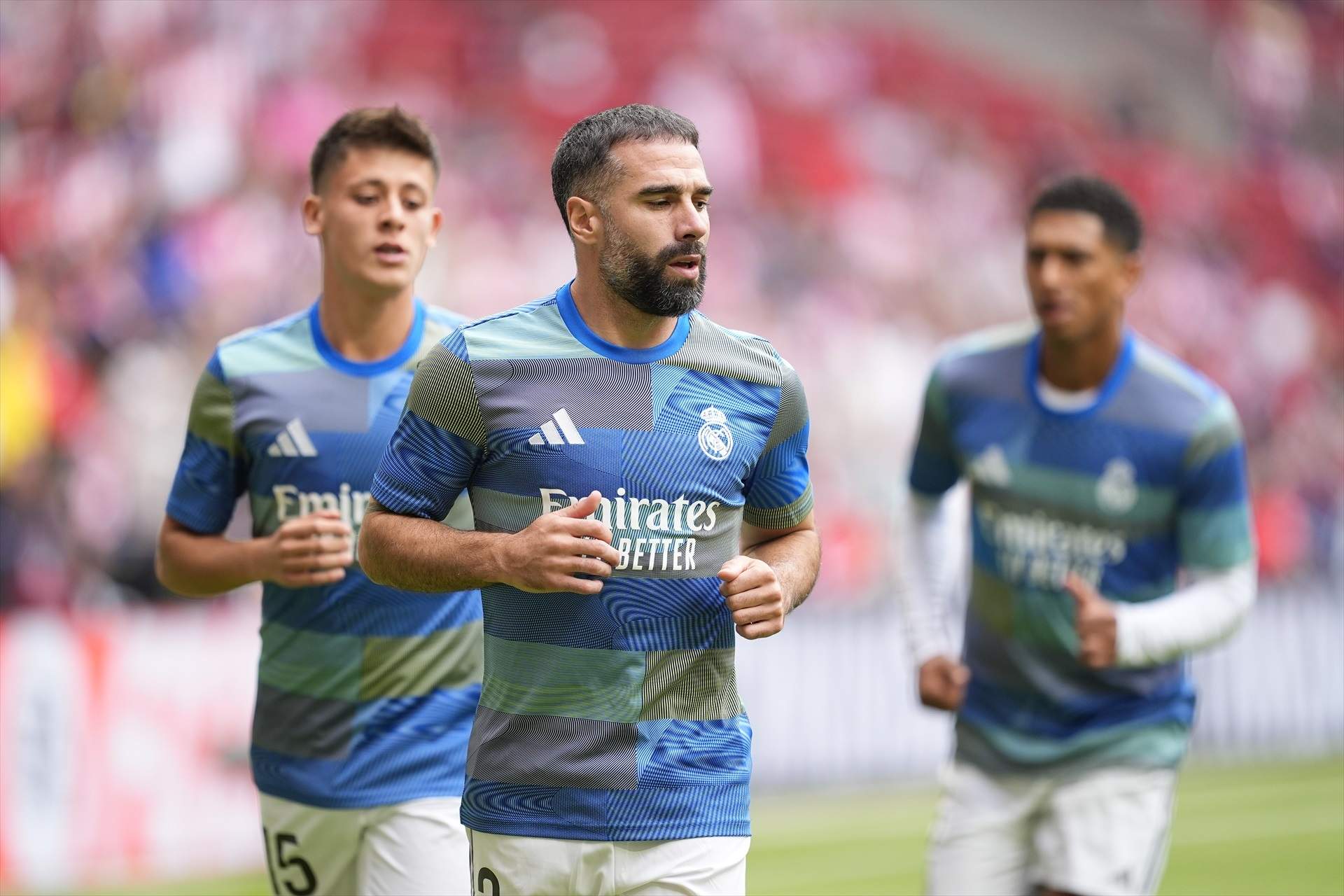 Dani Carvajal, enfado terrible, no por el cambio, sino porque el Real Madrid ha jugado con 10