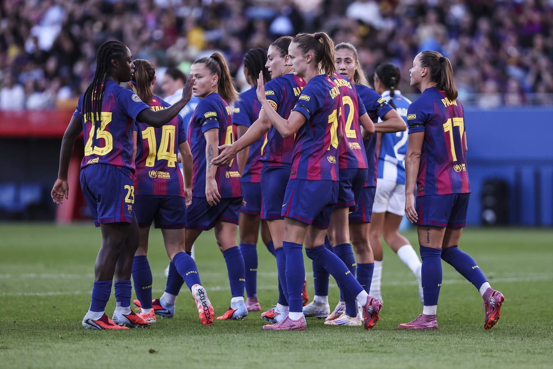 El Barça imposa la seva llei contra l'Espanyol i s’emporta el derbi català (2-0)