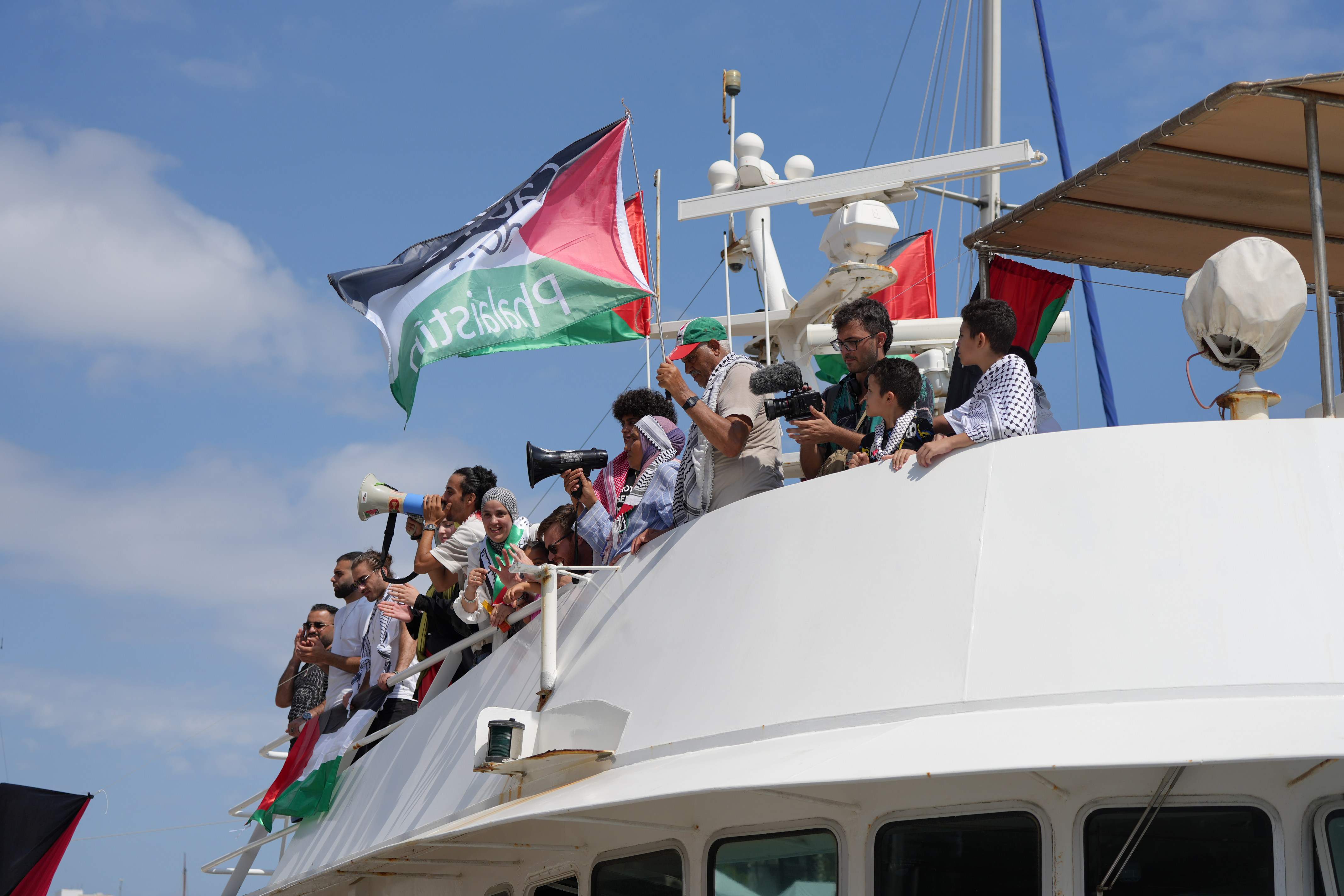 La Flotilla entrarà aquest dilluns en "zona d’alt risc" i preveu arribar a Gaza a finals de setmana