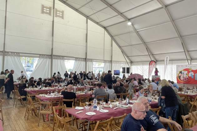 Ambient a la final de la Lliga del Porc i la Forquilla de Lleid Foto Oriol Foix