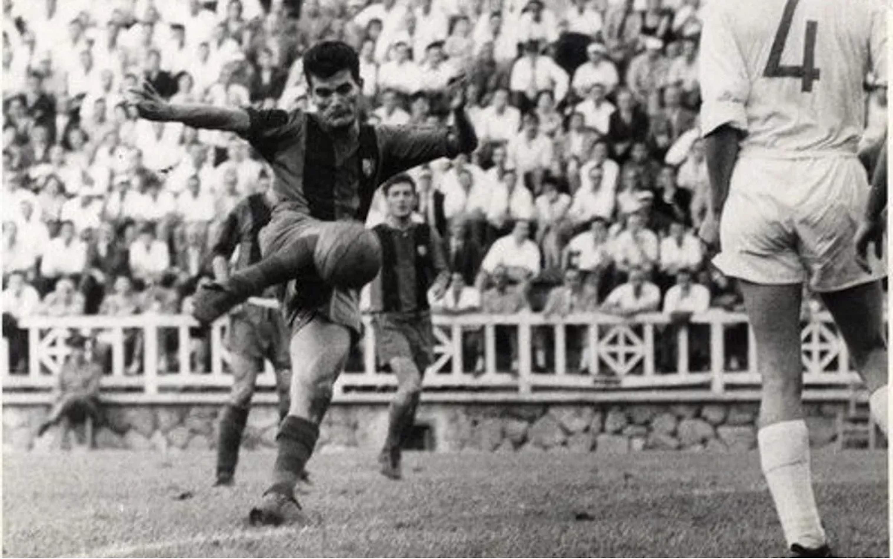 20 anys de la mort de Gensana, el mític central blaugrana dels cinquanta i seixanta