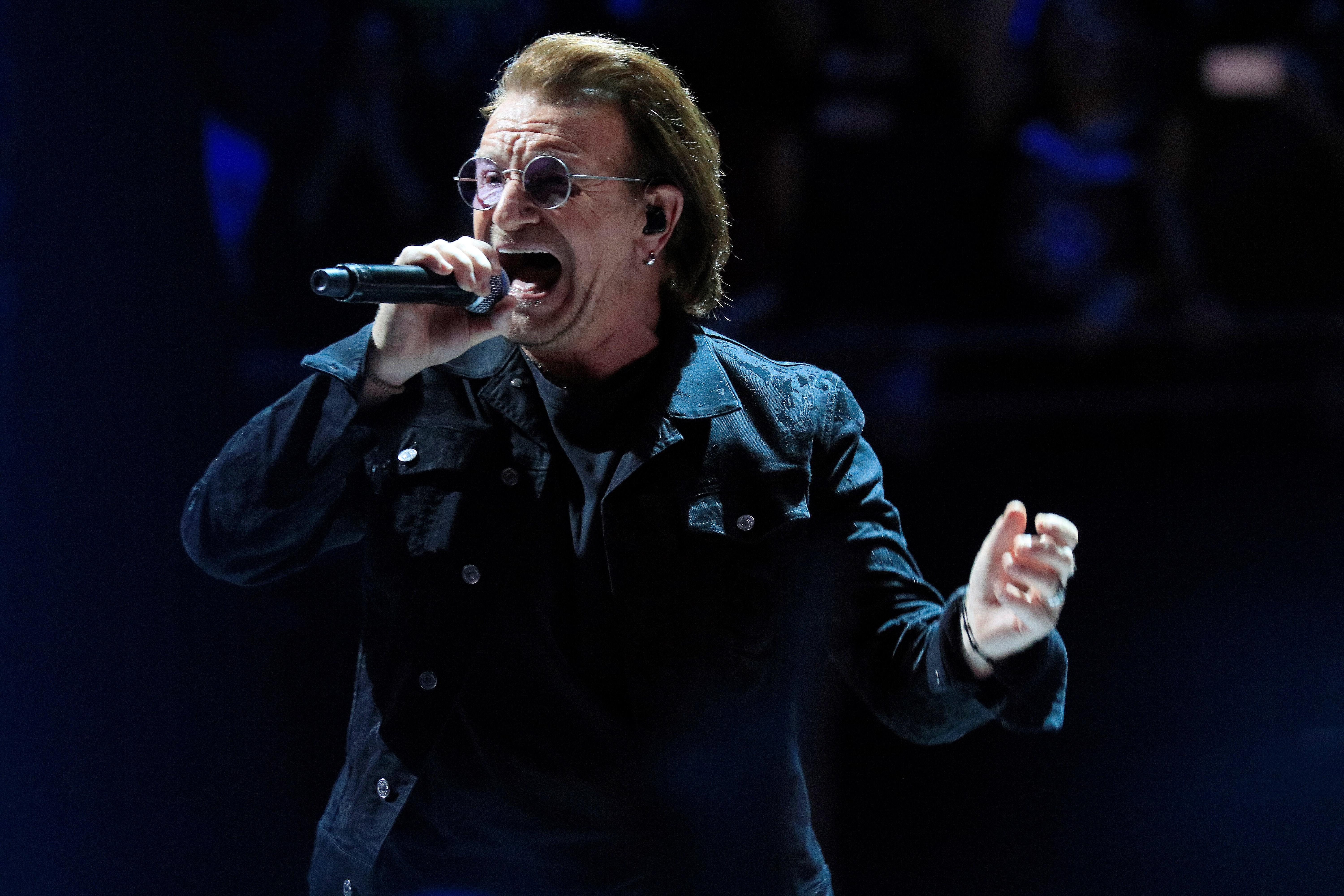 U2 censura las esteladas del concierto de Madrid