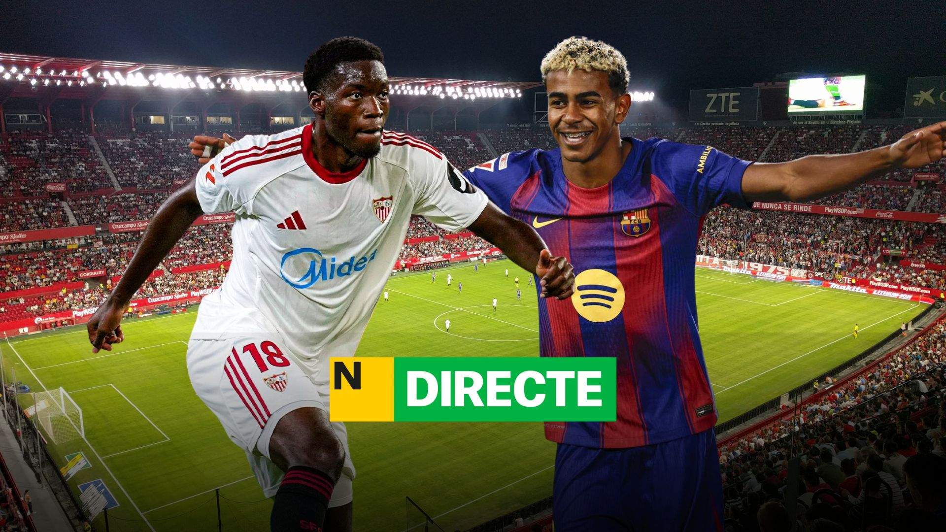 Sevilla - Barça, DIRECTO | Resultado y goles del partido de hoy de la LaLiga EA Sports