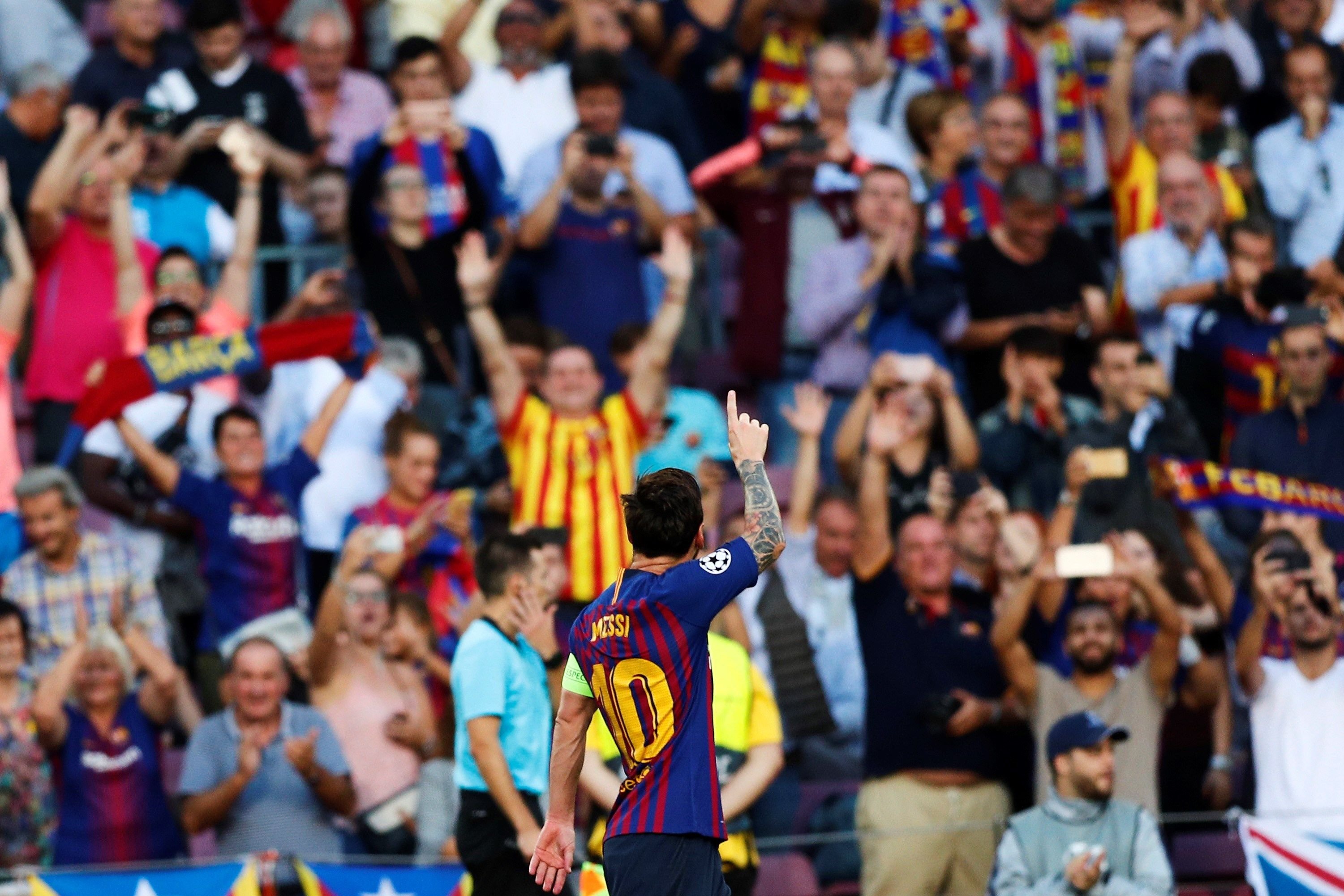 L'afició no dubta: Messi, millor jugador de la primera jornada de la Champions