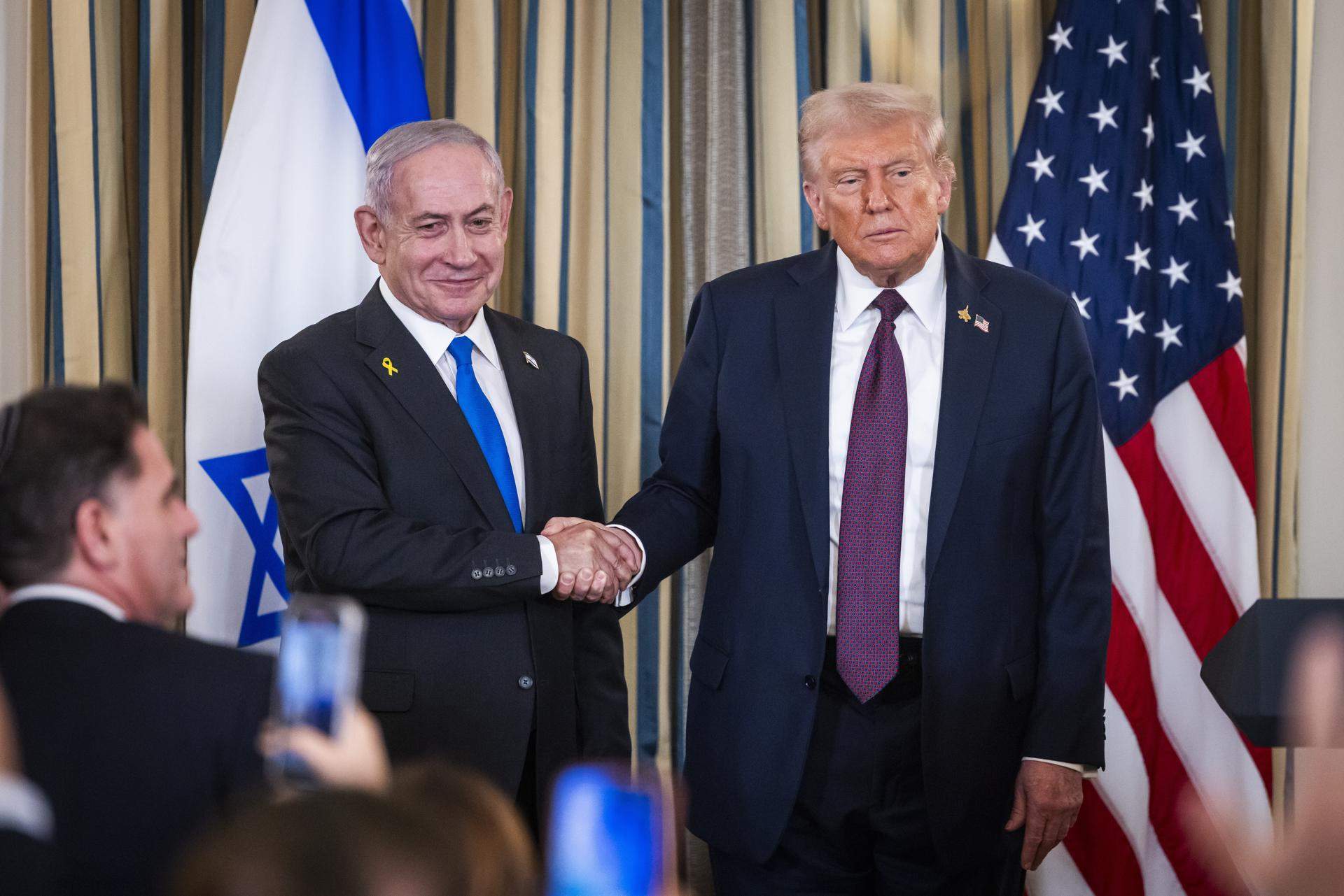 Trump presenta amb Netanyahu el seu pla per a Gaza: "Serà una zona lliure de terroristes"
