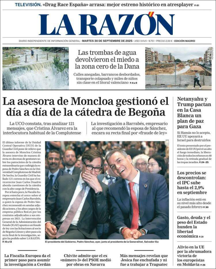 'La Razón' 30
