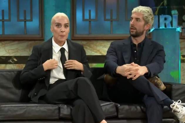 Mónica Naranjo i David Broncano a 'La Revuelta' TVE