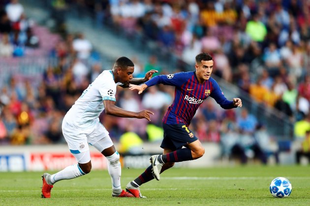 Coutinho Barça PSV Champions EFE