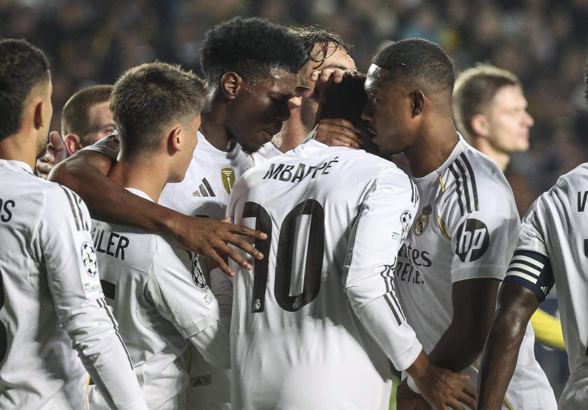 El Real Madrid recupera la confianza y aplasta al Kairat Almaty con un Mbappé estelar (0-5)