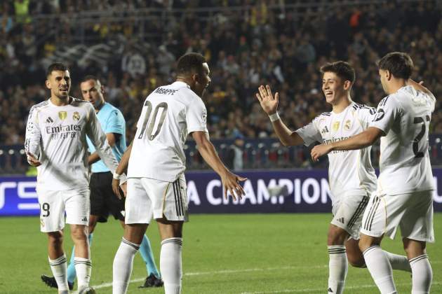 Madrid Kairat Almaty Mbappé / Foto: EFE