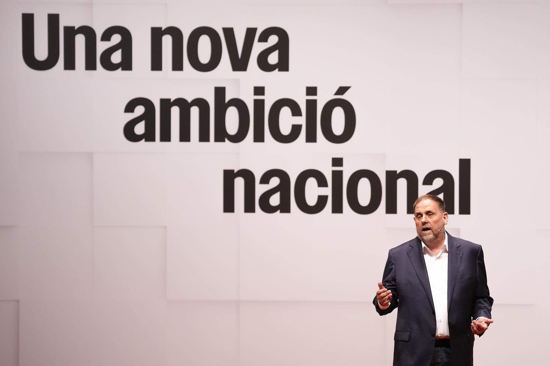 Junqueras enceta la candidatura a la Generalitat reclamant una entesa nacional per a "defensar la democràcia"