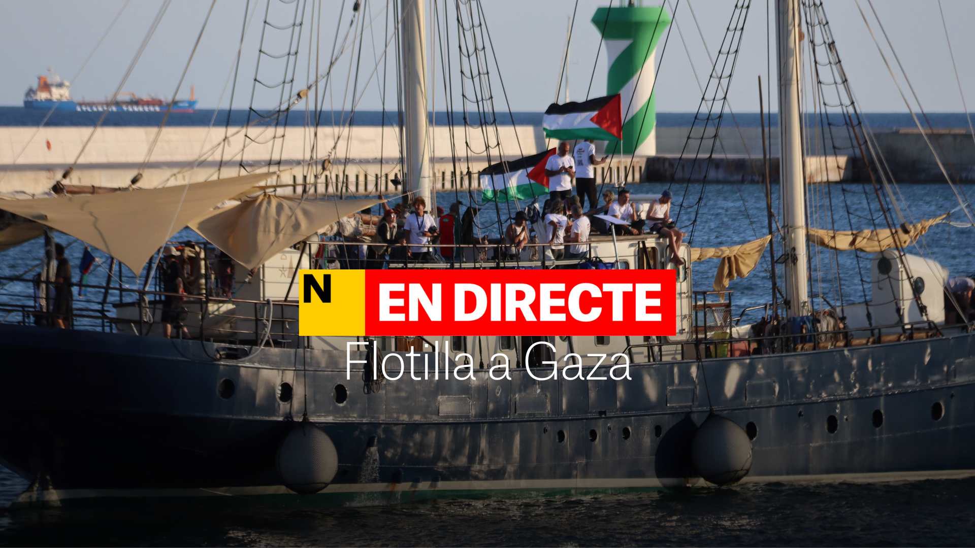 Flotilla a Gaza, DIRECTE | Última hora sobre l'arribada a la zona d'exclusió marítima d'Israel