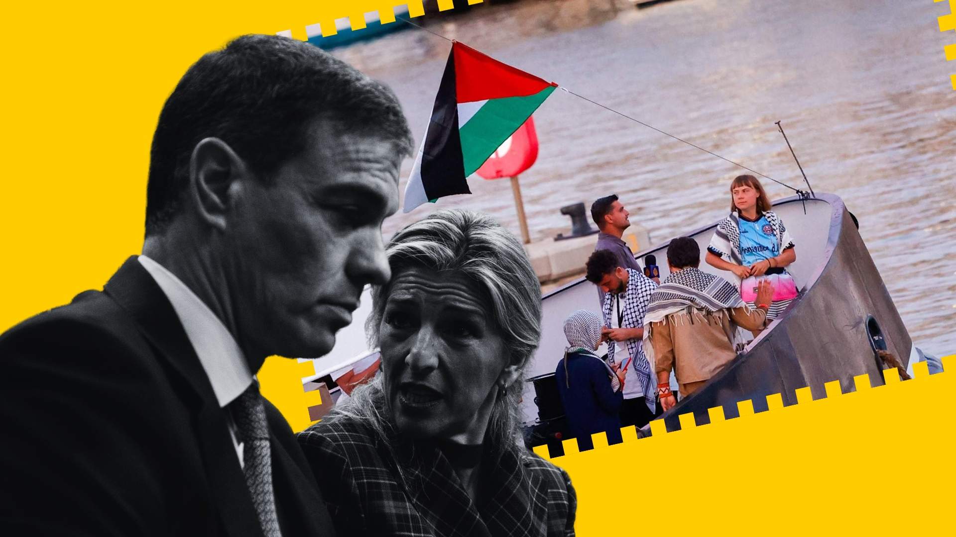 La defensa de la Flotilla accentua la fractura del govern de PSOE i Sumar sobre Gaza