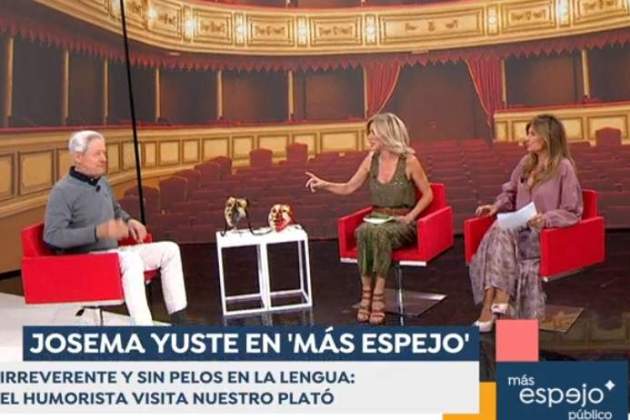 Josema Yuste i Susanna Griso a 'Espejo público' Antena 3