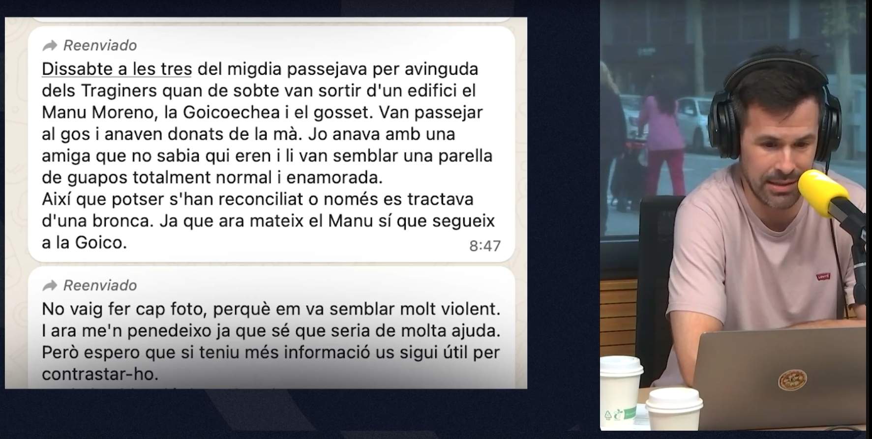 El missatge d'un oient del 'Que no surti d'aquí' sobre en Manu Moreno i Goicoechea   3Cat