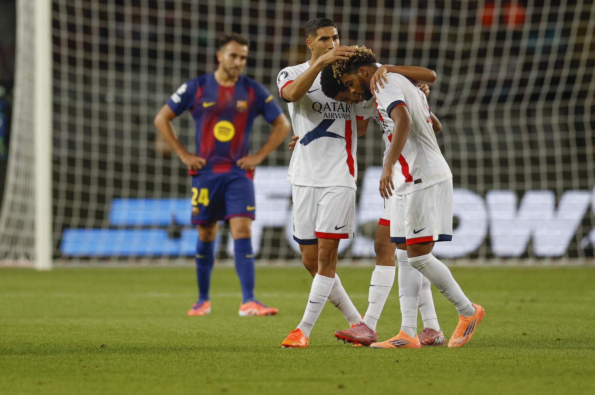 Un PSG intratable supera al Barça (1-2) en un partido de Champions titánico