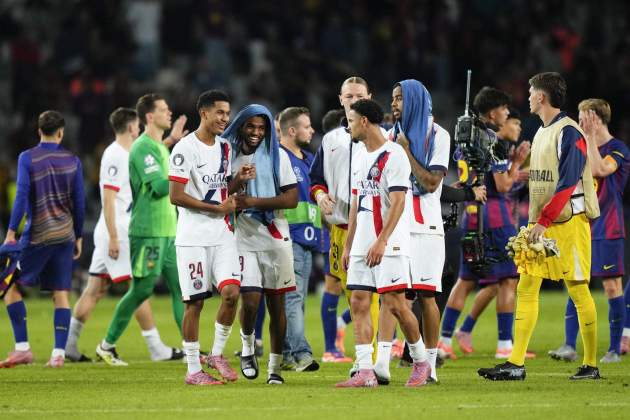 PSG victoria Barça Montjuïc / Foto: EFE