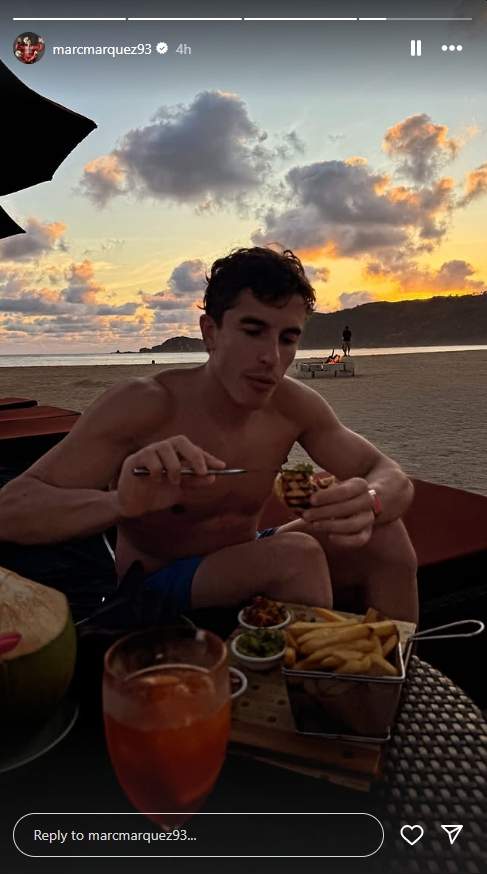 Marc Márquez a Bali   Instagram
