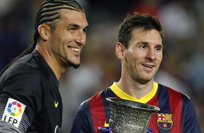 Pinto i Messi, dos amics íntims al Barça