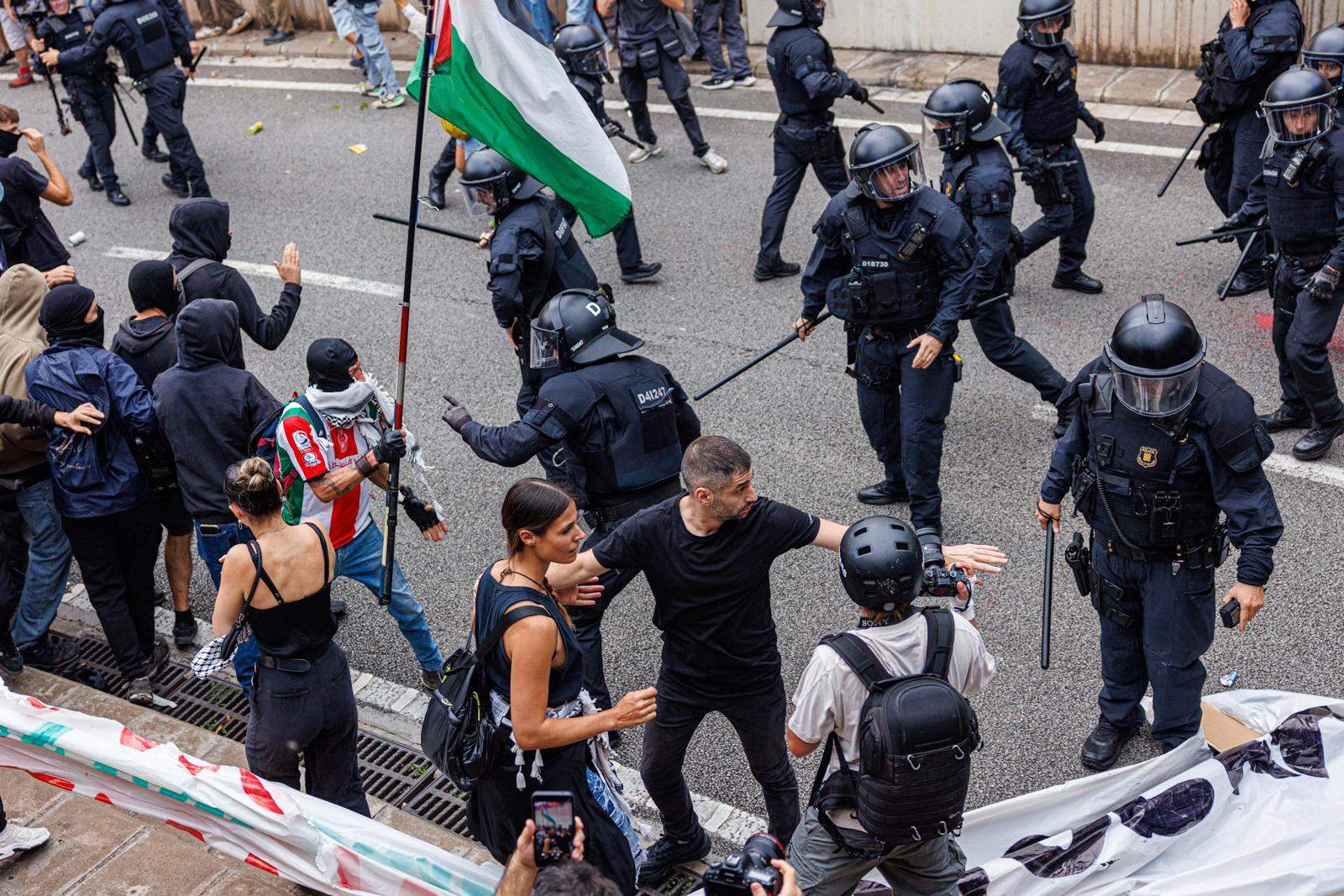 Manifestació a favor a Palestina a Barcelona / Montse Giralt