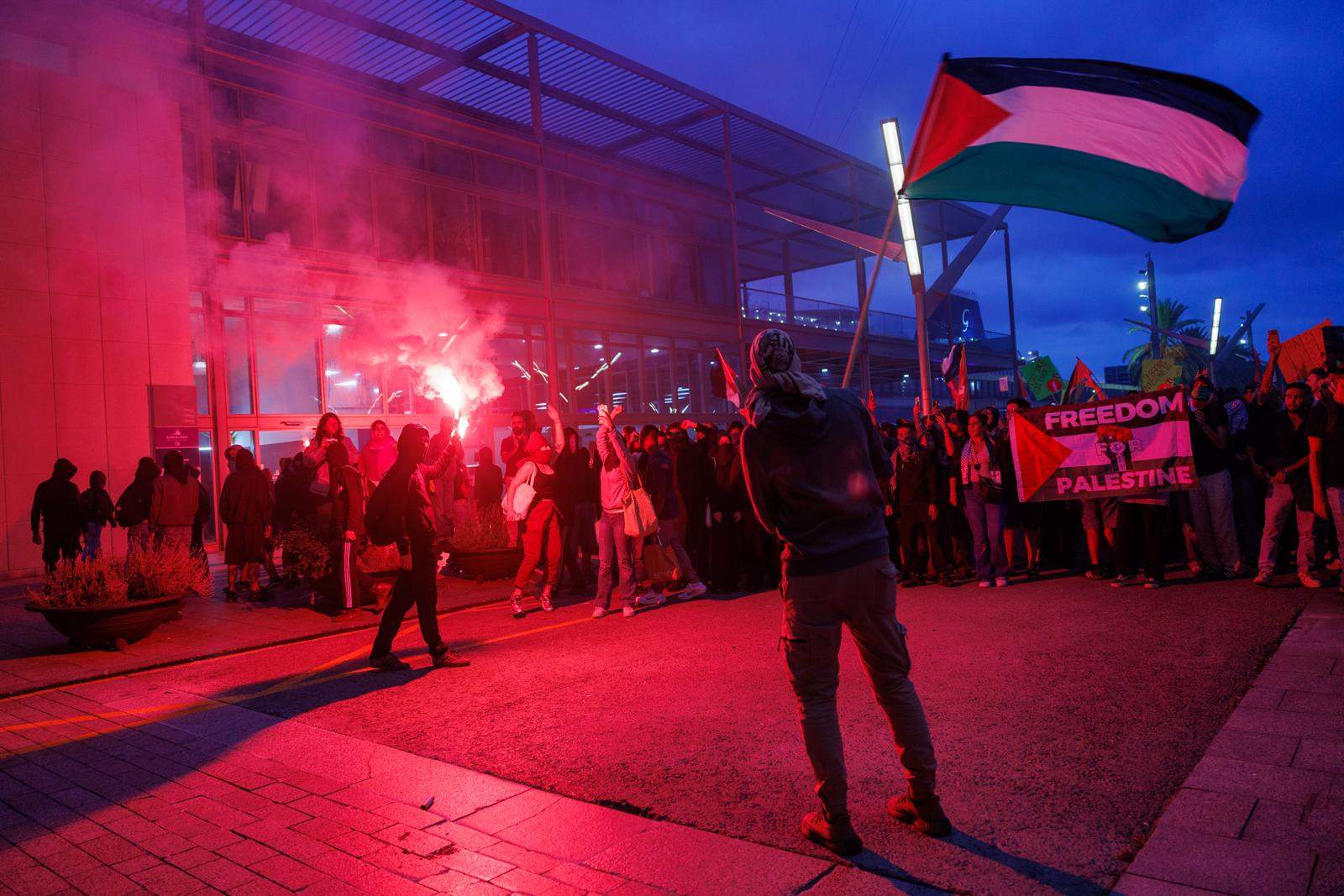 Manifestació a favor de Palestina a Barcelona / Montse Giralt Manifestació a favor de Palestina a Barcelona / Montse Giralt