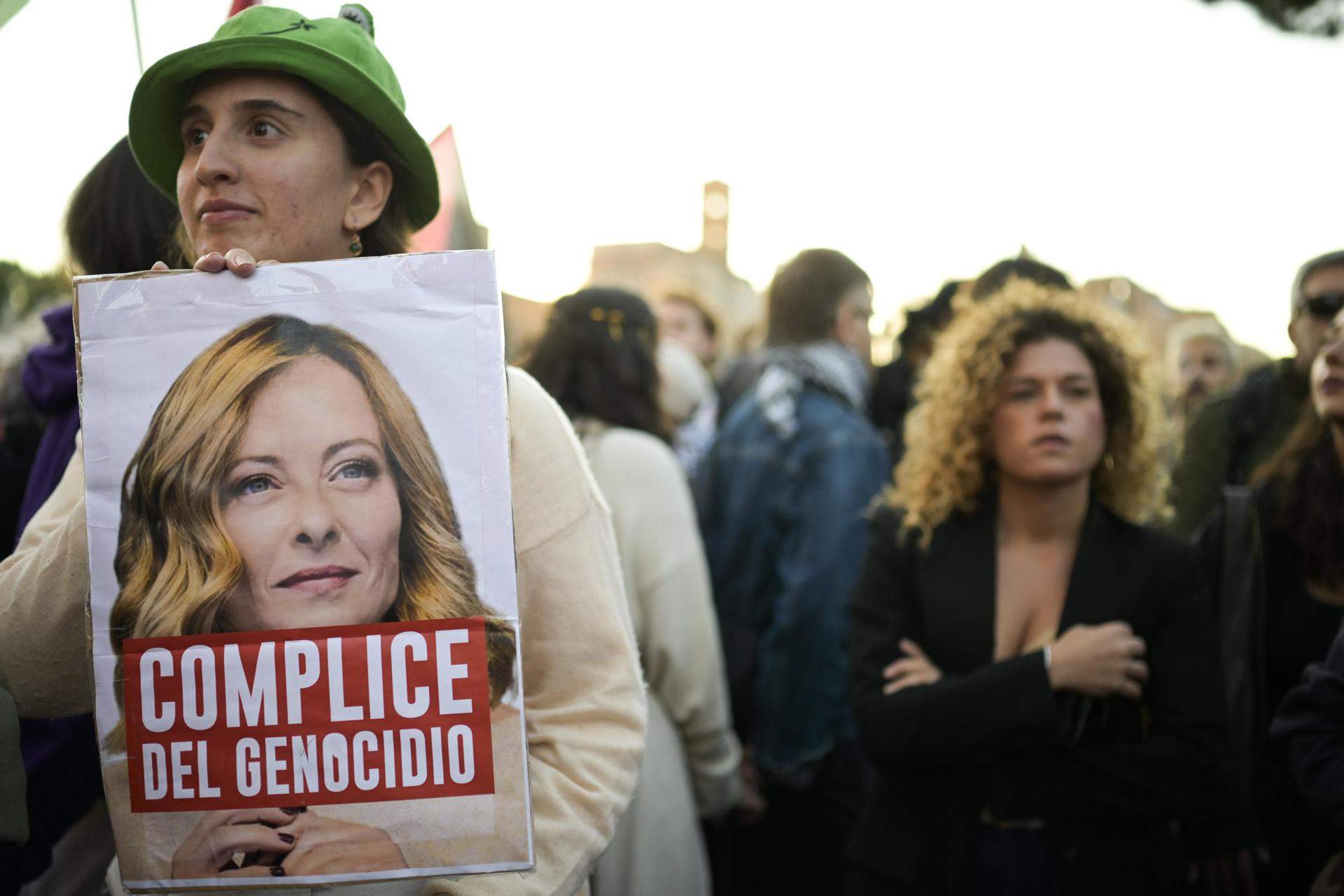 Manifestació a Roma / EFE Manifestació a Roma / EFE