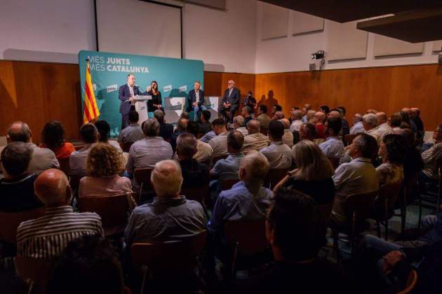 Junts s'explica a Vilafranca del Penedès