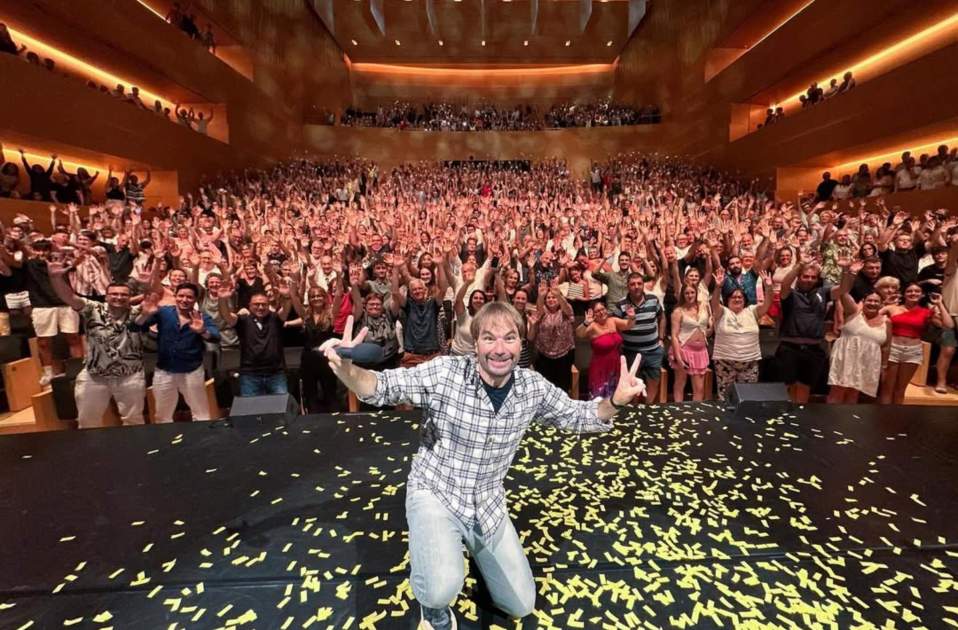 Quim Masferrer a l'espectacle 'Bona Gent' Instagram Quim Masferrer a l'espectacle 'Bona Gent' Instagram