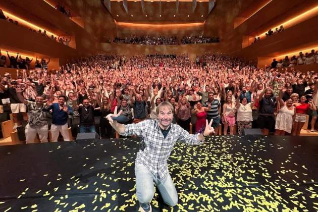Quim Masferrer a l'espectacle 'Bona Gent'   Instagram