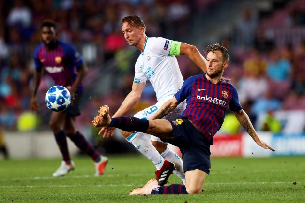 Rakitic Barça PSV Champions EFE