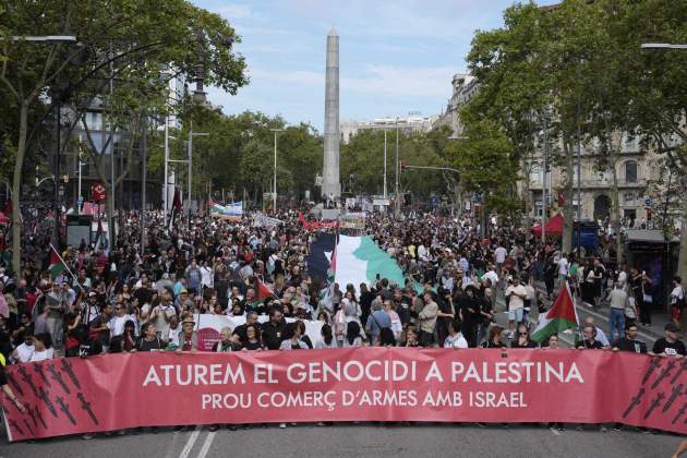 Capçalera de la manifestació | EFE