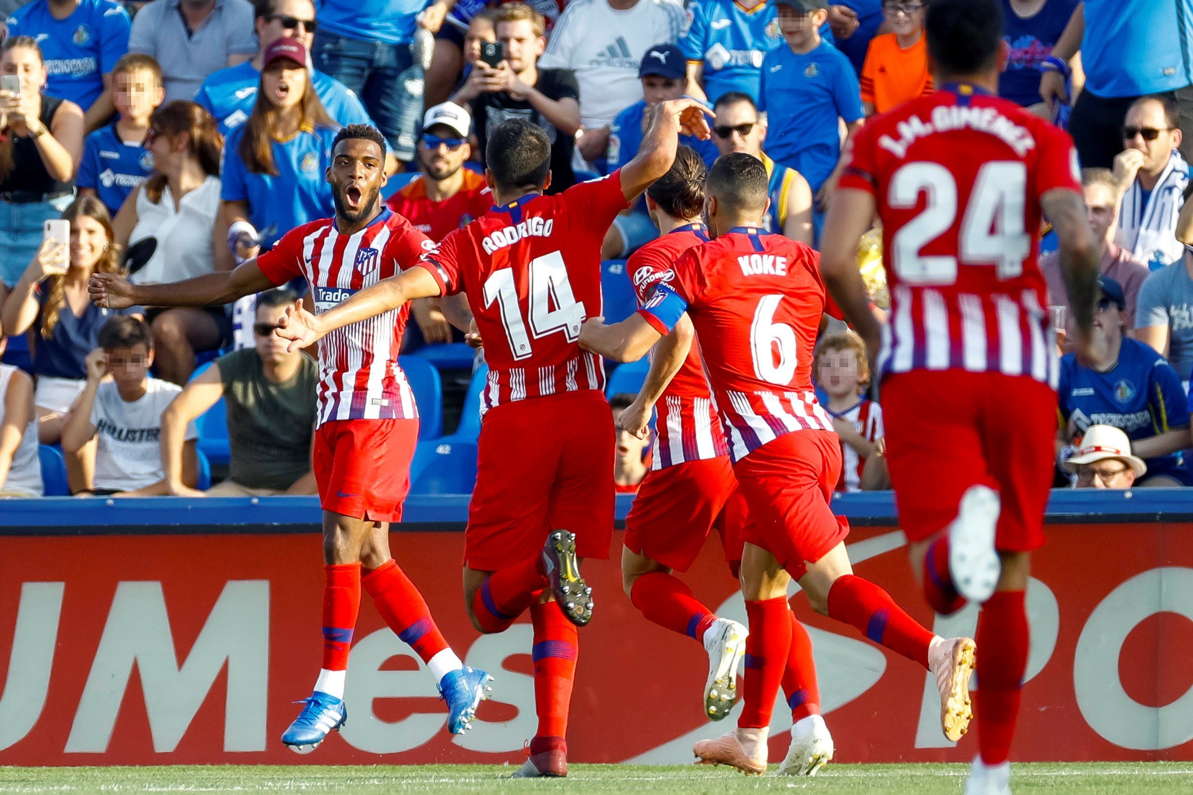 Gol Lemar Atletic de Madrid Getafe EFE Gol Lemar Atletic de Madrid Getafe EFE