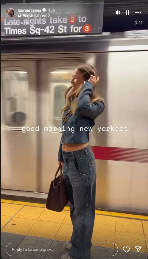 Las historias de Escanes en Nueva York / Instagram