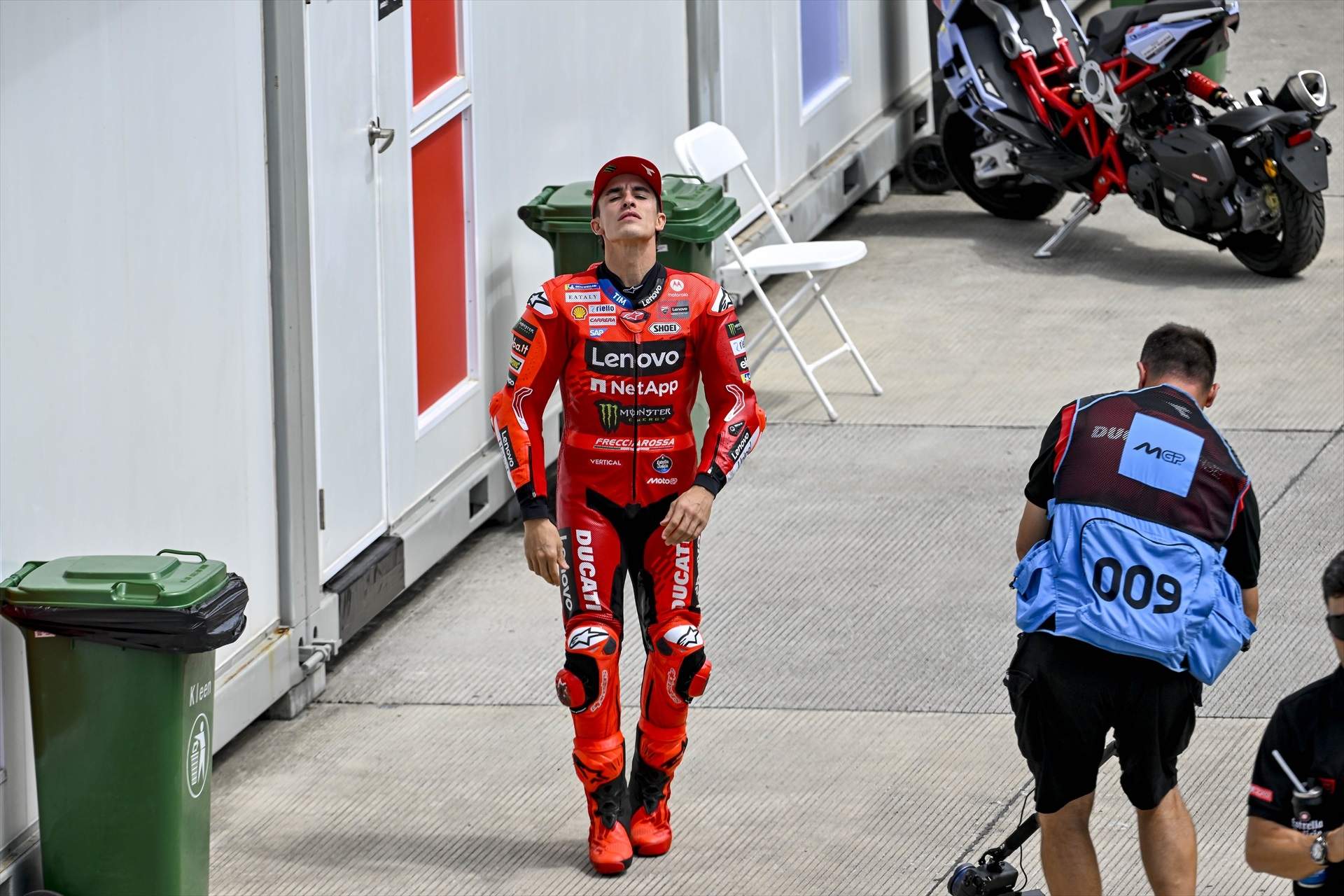 Marc Márquez ha vetado a uno de los elegidos por Dall’Igna y Davide Tardozzi para sustituir a Pecco Bagnaia