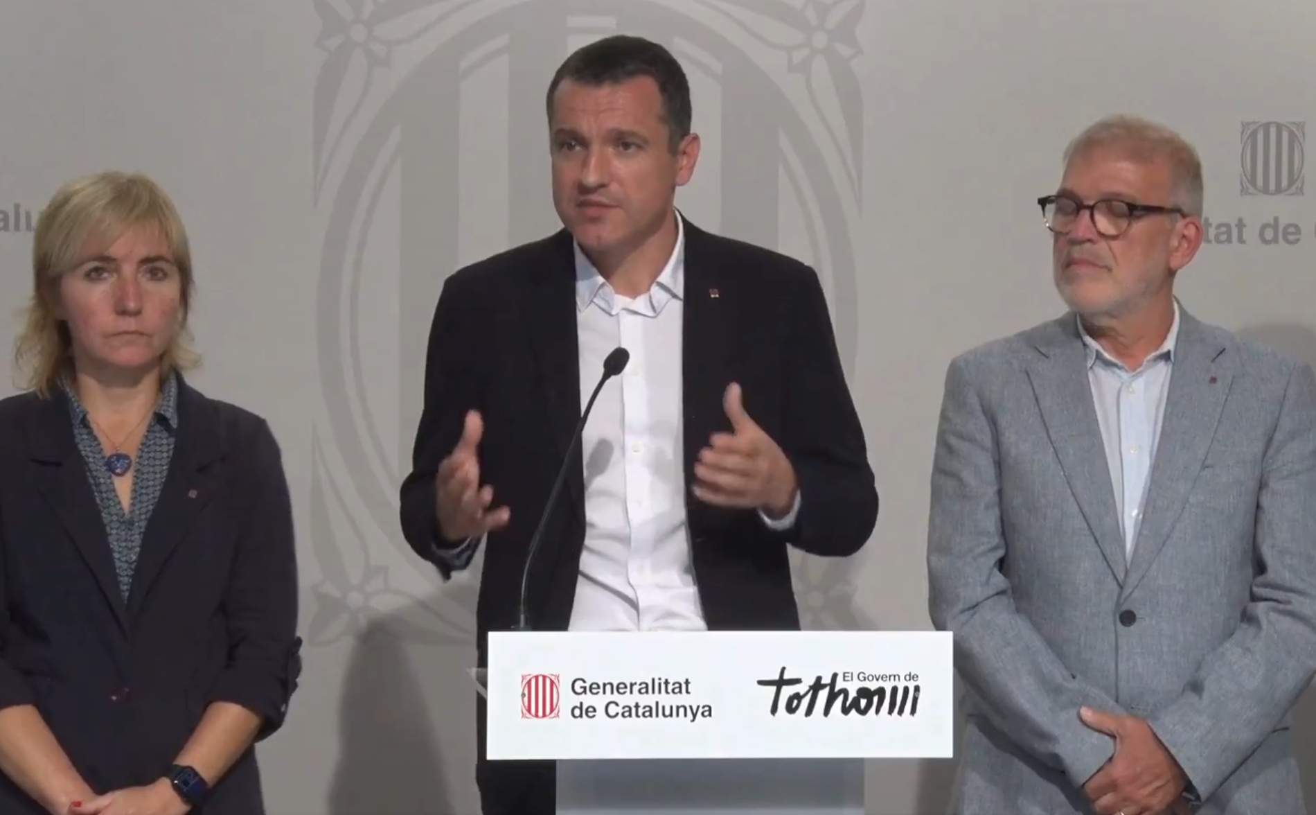 Ordeig se defiende de las críticas al Govern por no prever medidas contra la Dermatosis Nodular