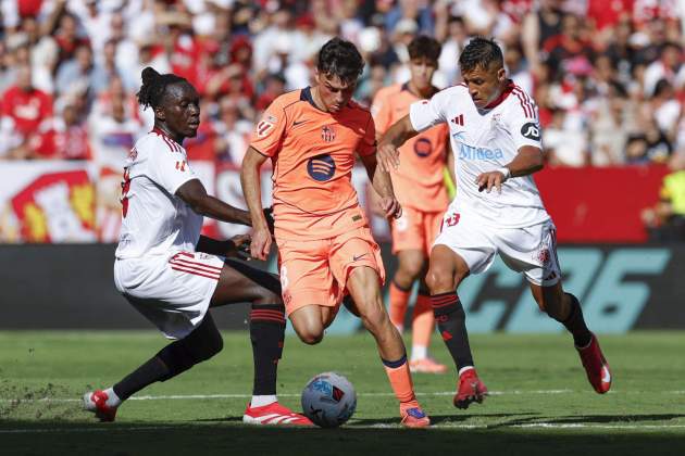 Sevilla Barça Pedri EFE