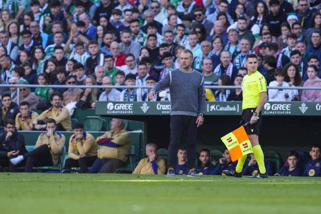 Flick Betis Barça / Foto: Europa Press