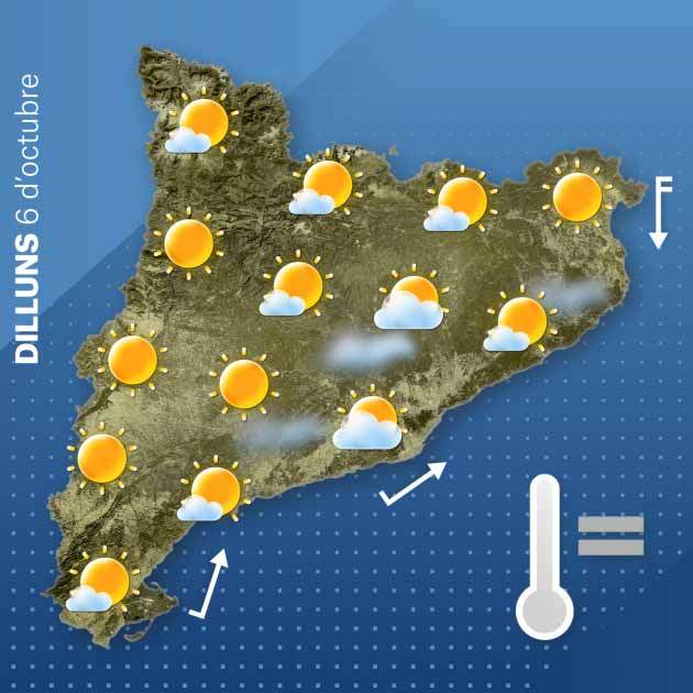 Mapa Dilluns Catalunya 06 10
