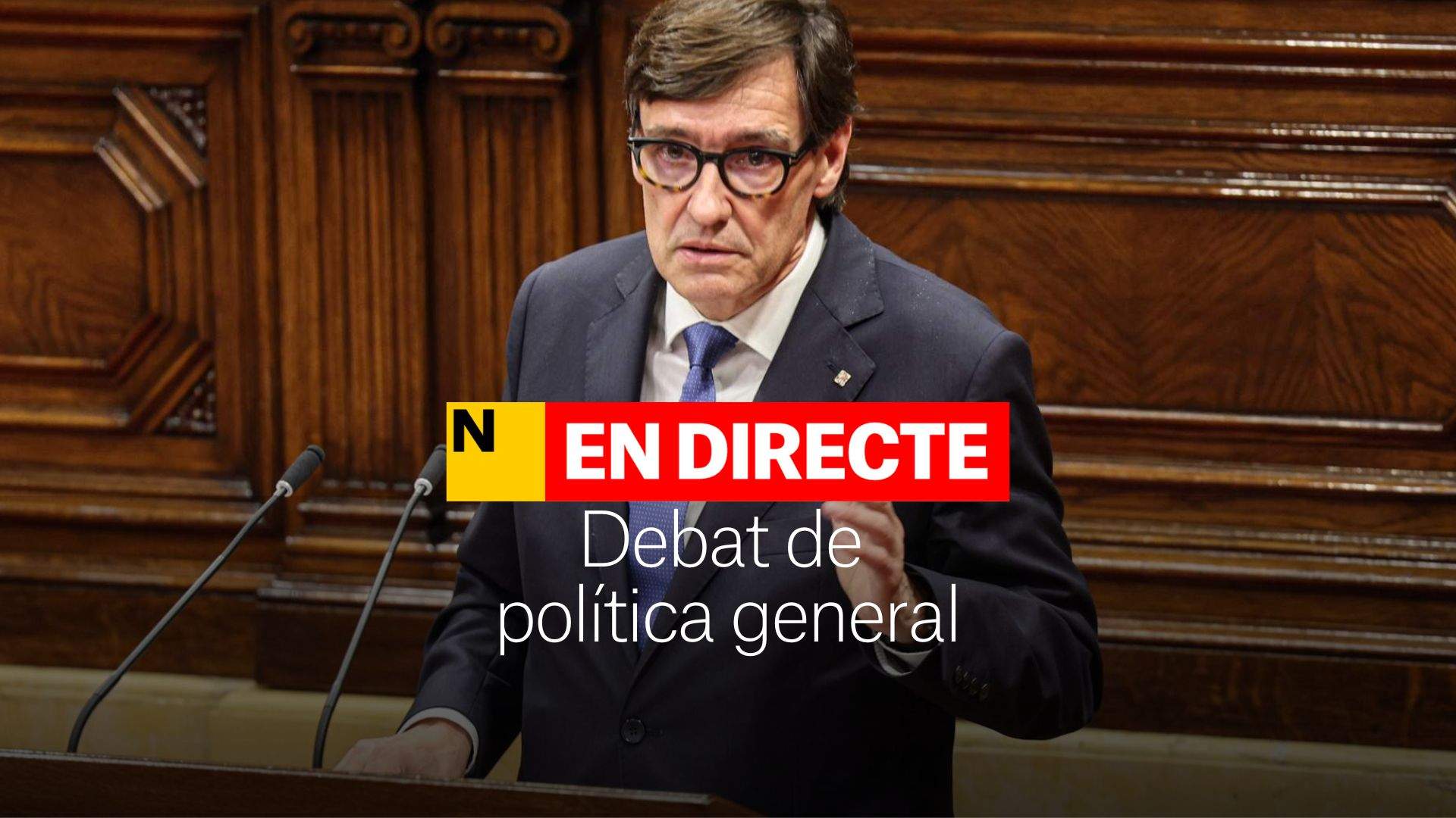 Debate de política general del Parlament de Catalunya, DIRECTO | Intervención de Salvador Illa
