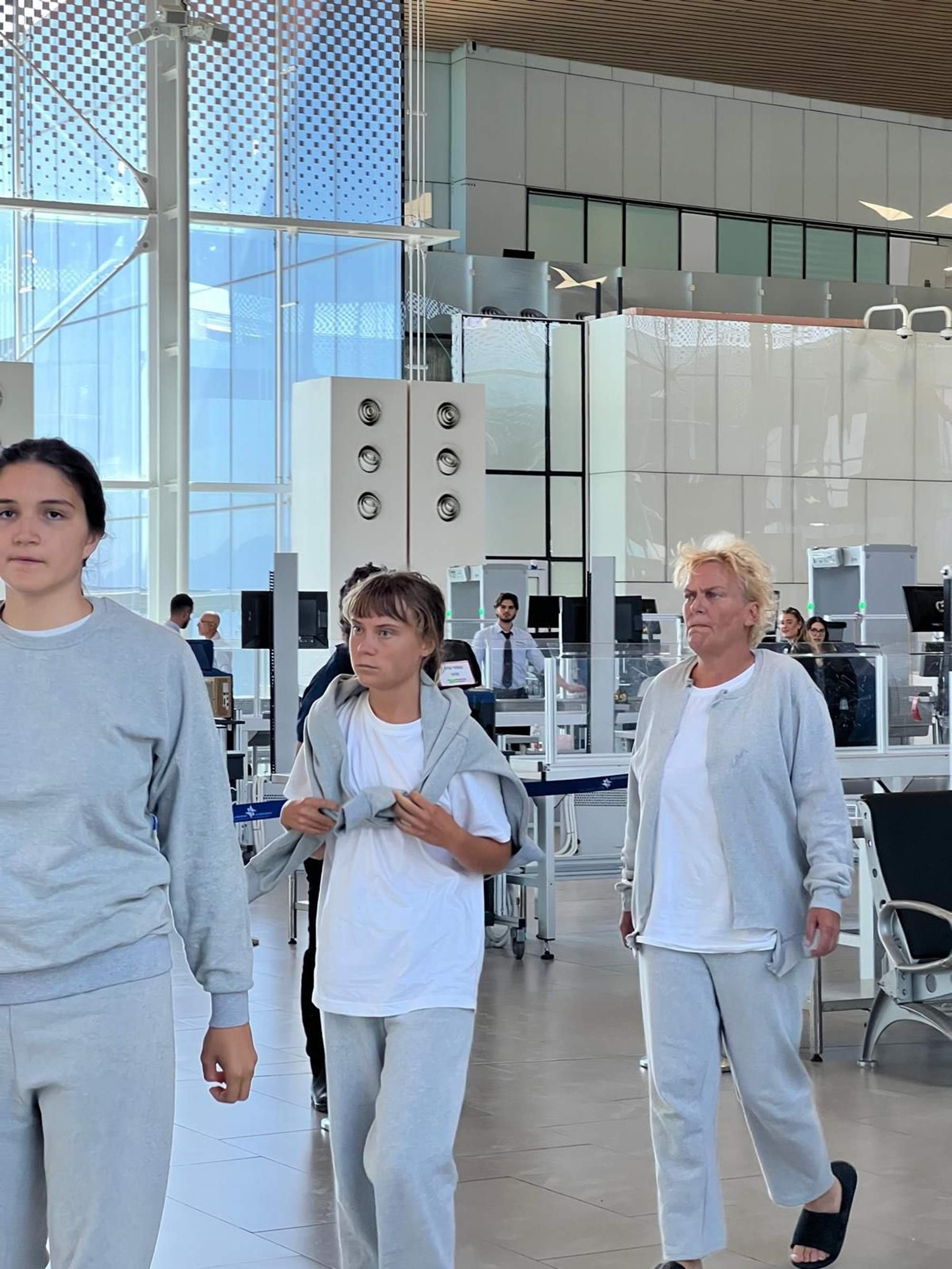 Greta Thunberg y 170 activistas más de la flotilla, deportados desde Israel