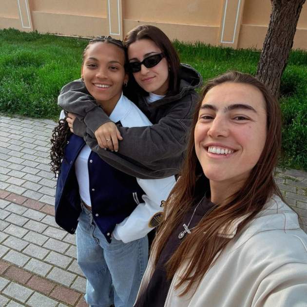 Jana Fernández, Vicky Lopez y Patri Guijarro   Instagram