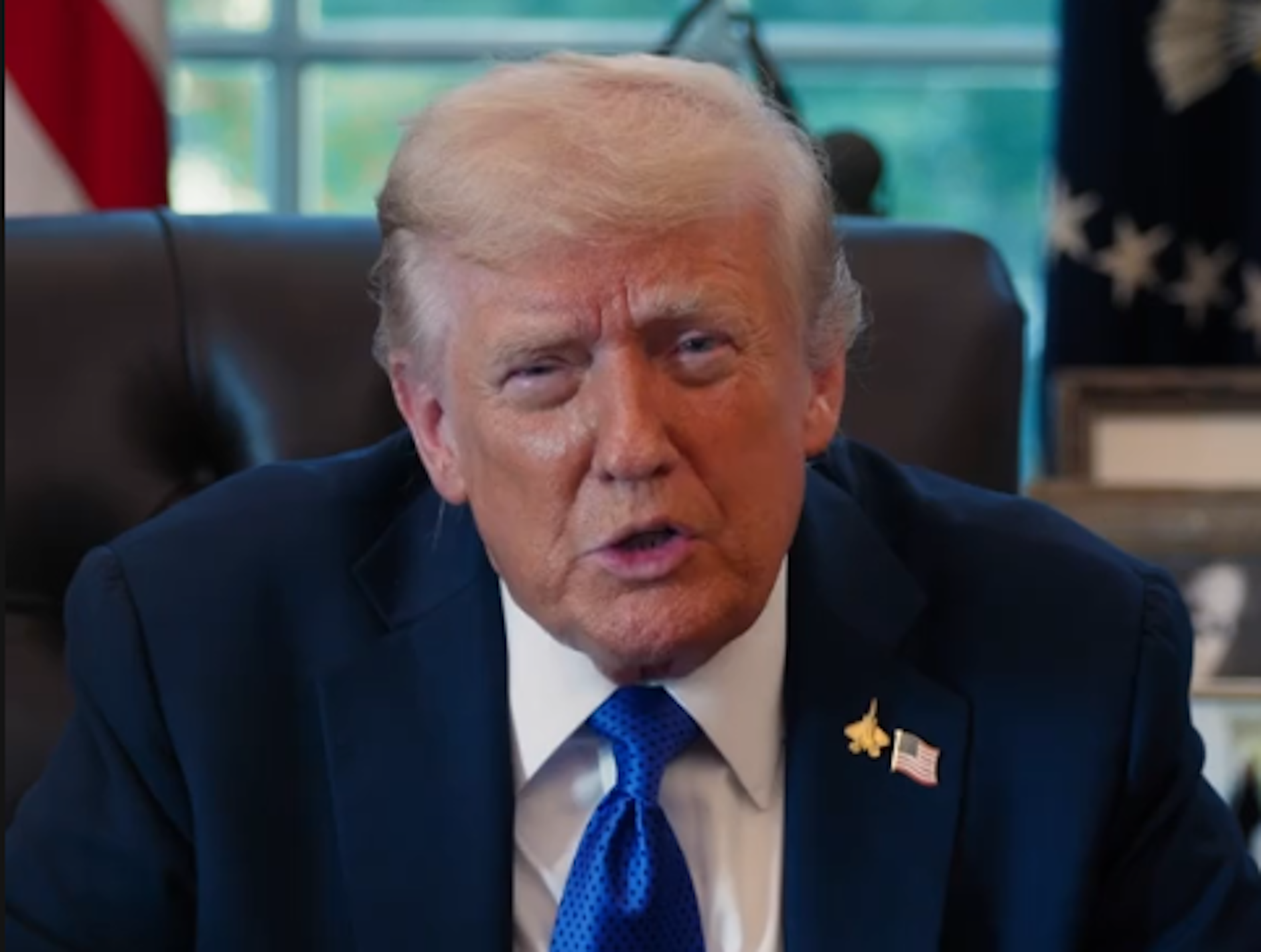 Trump pubica el seu primer TikTok com a president: “Em deveu una, he salvat TikTok”