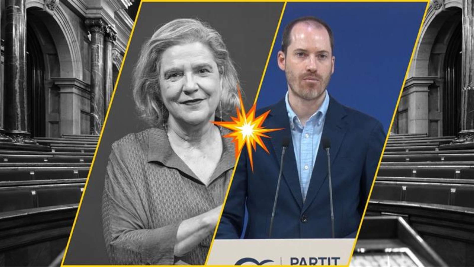 La réplica de Rahola al portavoz del PPC: “Relato muy repetitivo, ¿no veis que esto son votos para Vox?”