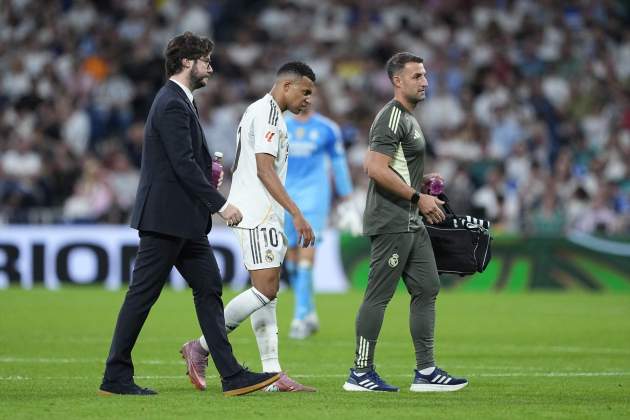 Kylian Mbappé lesión Real Madrid / Foto: Europa Press